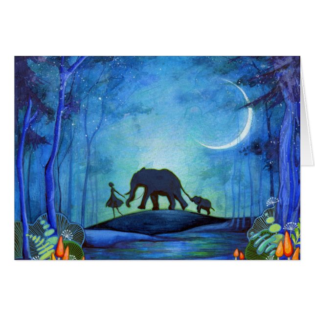 象の歩行 (正面横)