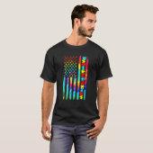 象の母とベビーのフレーズYを作る Tシャツ (正面フル)
