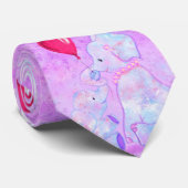 象の母とベビー – 母の日 ネクタイ (ロール)