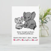 象の母と彼女のふくらはぎ花の母の日 (スタンド正面)
