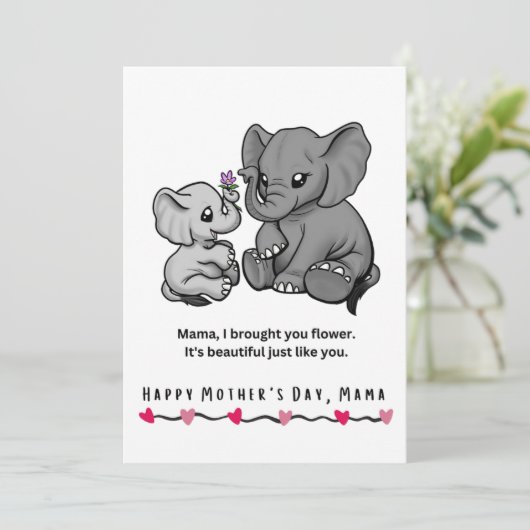 象の母と彼女のふくらはぎ花の母の日 (スタンド正面)