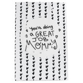 象の母と私の母の日 ミディアムペーパーバッグ (正面)