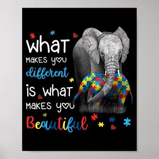 象の母違う自閉症 ポスター (正面)