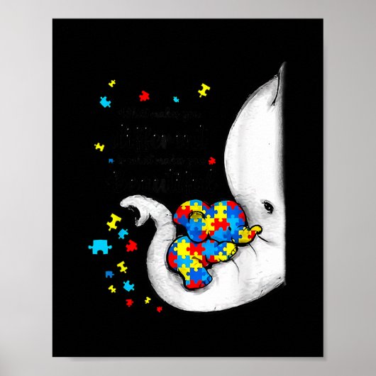 象の母違う自閉症 ポスター (正面)