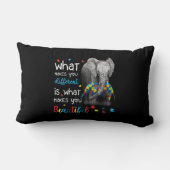 象の母違う自閉症 ランバークッション (裏面)