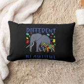 象の母違う自閉症 ランバークッション (ブランケット)