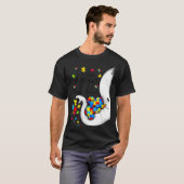 象の母違う自閉症 Tシャツ (正面フル)