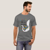 象の母違う自閉症 Tシャツ (正面フル)