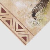 象の水彩 薄葉紙 (詳細)