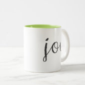 象の水気が多いマグ1 ツートーンマグカップ (正面右)