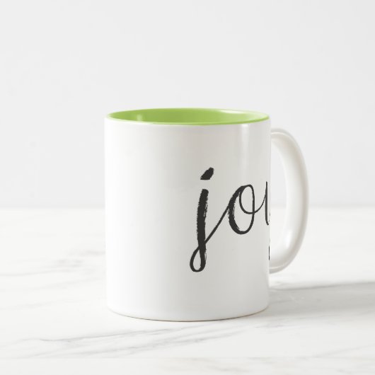 象の水気が多いマグ1 ツートーンマグカップ (正面右)