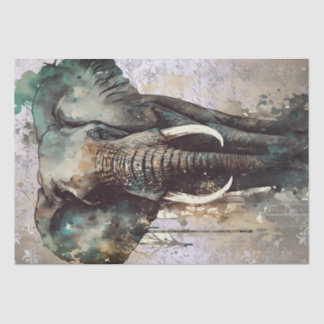 象の水色 薄葉紙