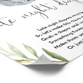 象の深夜おむつ赤ちゃんシャワーゲーム ポスター (角)