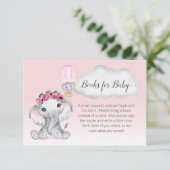 象の温風船のベビー囲い エンクロージャーカード (スタンド正面)