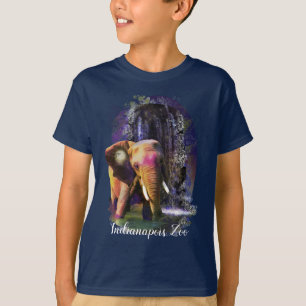 象の滝インディアナポリス動物園 Tシャツ