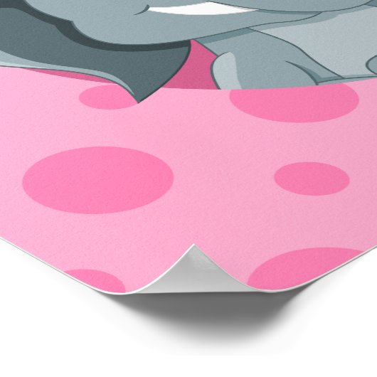 象の漫画 ポスター (角)