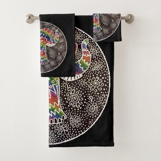 象の照明 バスタオルセット (インサイチュ)