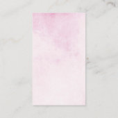 象の熱帯夏フローラ本ベビー エンクロージャーカード (裏面)