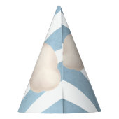 象の熱気球パーティー帽子 パーティーハット (裏面)