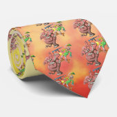 象の牙ではなくハンターの歯 ネクタイ (ロール)