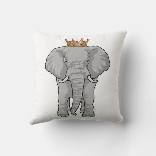 象の王冠 クッション (裏面)