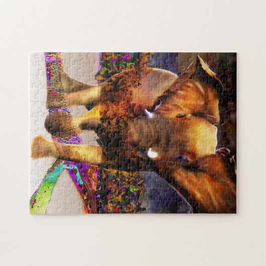 象の王 ジグソーパズル (横)