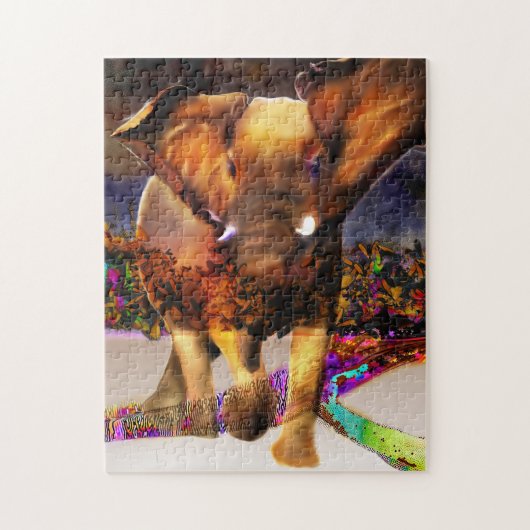 象の王 ジグソーパズル (縦)