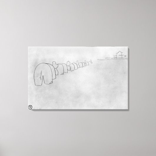 象の理論, 1896 キャンバスプリント (正面)