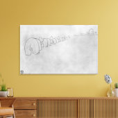 象の理論, 1896 キャンバスプリント (インサイチュ (リビング))