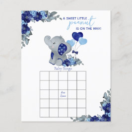 象の男の子の赤ちゃんシャワーゲーム