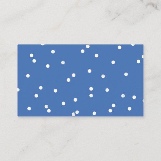 象の男の子の赤ちゃんシャワーメールのエンクロージャカード エンクロージャーカード (裏面)