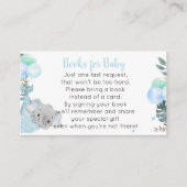 象の男の赤ちゃん 名刺 (正面)