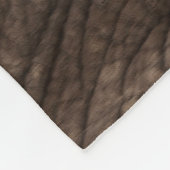 象の皮 フリースブランケット (角)