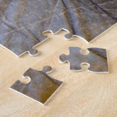 象の目。 ジグソーパズル (側面)