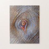 象の目。 ジグソーパズル (縦)