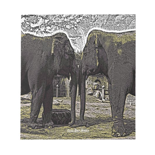 象の目 ノートパッド (正面)