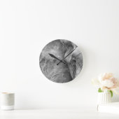 象の目 ラウンド壁時計 (ホーム)
