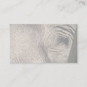 象の目 名刺 (裏面)