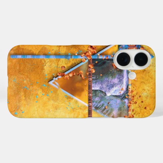 象の盾「強大な部族」 Case-Mate iPhoneケース (裏面 (横))