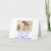 象の移動日 カード (裏面)