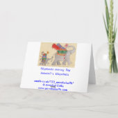 象の移動日 カード (裏面)