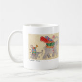 象の移動日 コーヒーマグカップ (左)