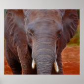 象の突撃 ポスター (正面)