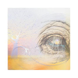 象の精神 メタルプリント