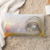 象の精神 ランバークッション (ブランケット)