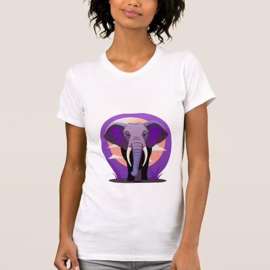 象の精神 Tシャツ (正面)
