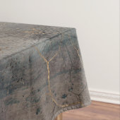 象の群れのデジタル芸術 テーブルクロス (インサイチュ)