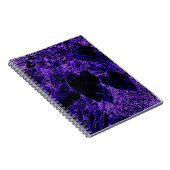 象の耳の葉の最深紫 ノートブック (右側)