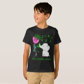 象の脳障害認識度 Tシャツ (正面フル)