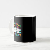 象の自閉症の意識違うは大丈夫だ コーヒーマグカップ (正面左)